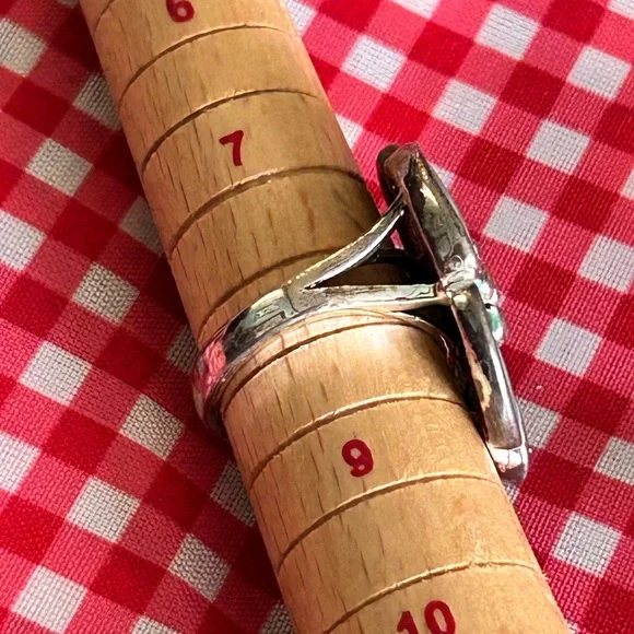 Turquoise Flower Ring - Picture 5 of 5